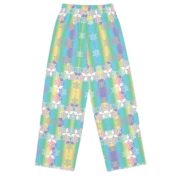 I am you, you are me. We reflect the starry galaxy. Wide-leg trousers - Image 4