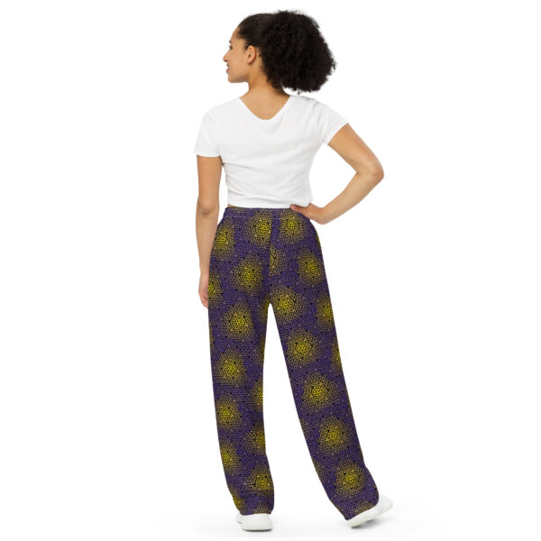 Purple Mysticism Wide-leg Trousers - Image 2