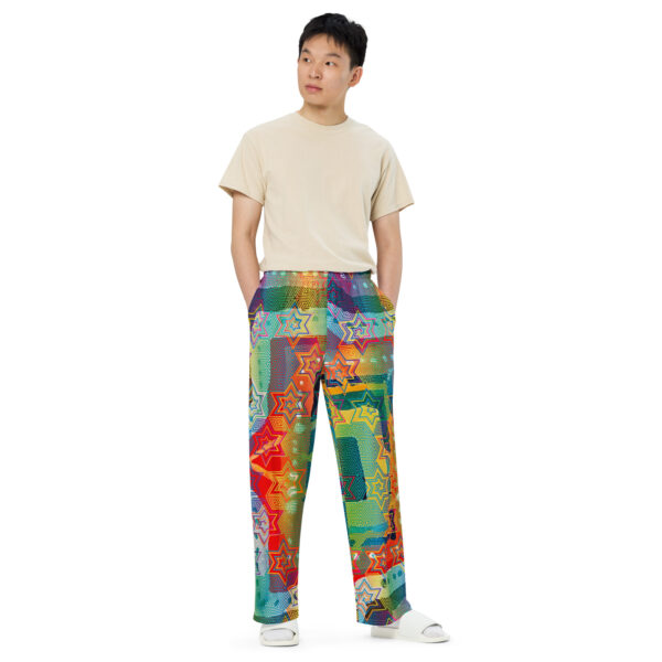 Stars and Rainbows from across the Galaxy Wide-leg Trousers - Image 4