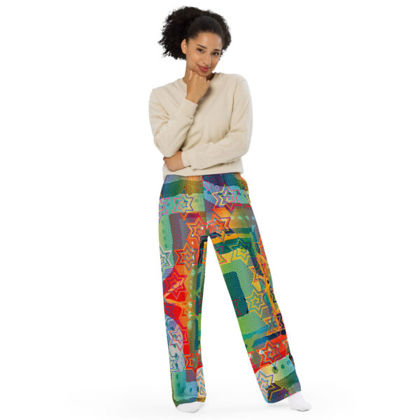 Stars and Rainbows from across the Galaxy Wide-leg Trousers - Image 8