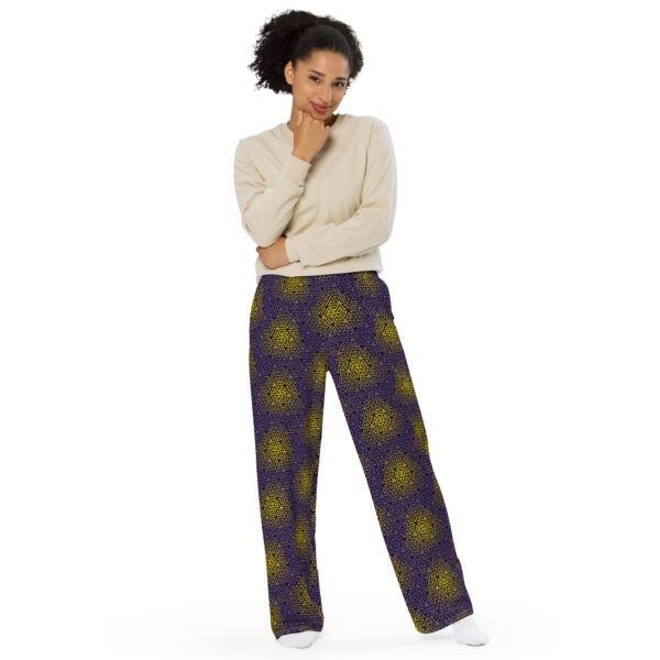 Purple Mysticism Wide-leg Trousers - Image 7