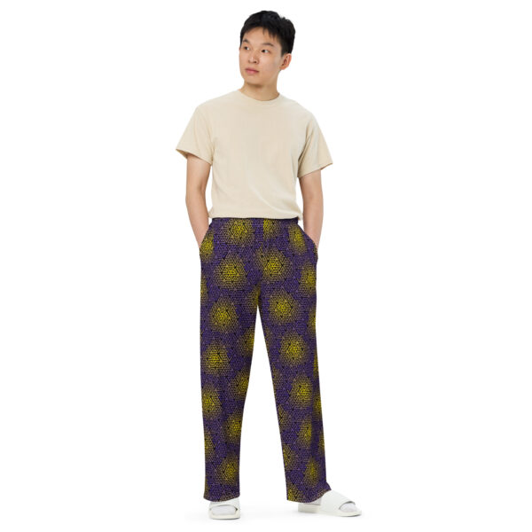 Purple Mysticism Wide-leg Trousers - Image 9