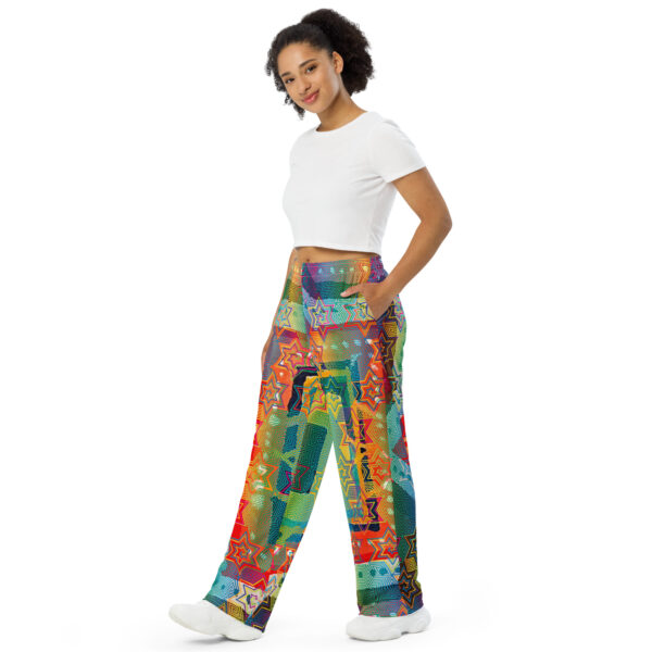 Stars and Rainbows from across the Galaxy Wide-leg Trousers - Image 10