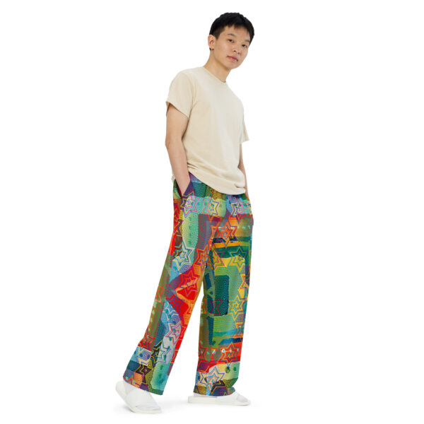 Stars and Rainbows from across the Galaxy Wide-leg Trousers - Image 7